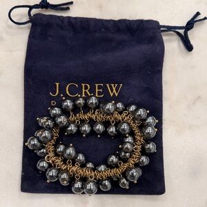 J. Crew Metallic Style Stretch Bracelet